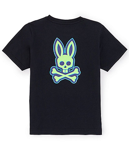 Psycho Bunny Big Boys 7-20 Short Sleeve Sloan Graphic T-Shirt