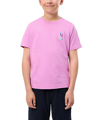 Psycho Bunny Big Boys 7-20 Short Sleeve Tyler Graphic T-Shirt