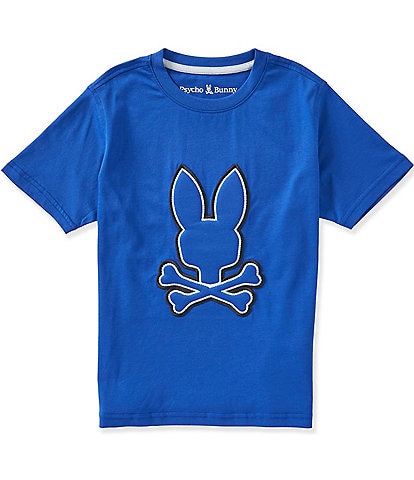 Psycho Bunny Big Boys Bruno Short Sleeve Graphic Tee