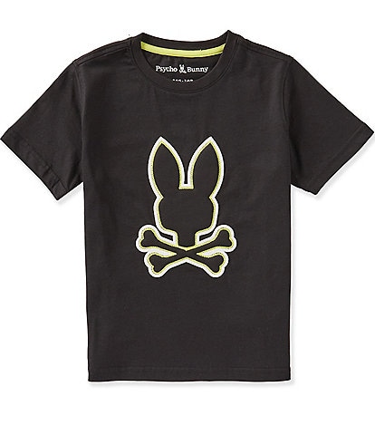 Psycho Bunny Big Boys Bruno Short Sleeve Graphic Tee