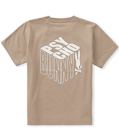 Psycho Bunny Big Boys Conan Short Sleeve Back Graphic Tee
