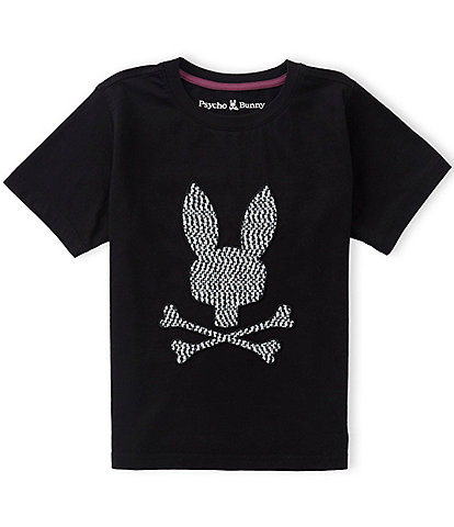 Psycho Bunny Big Boys Darcy Short Sleeve Graphic Tee
