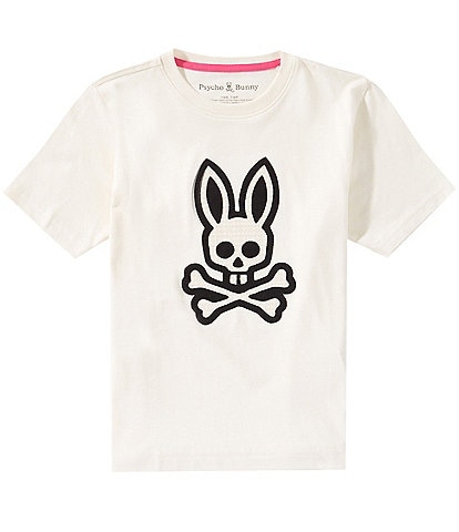 Psycho Bunny Big Boys Short Sleeve Elijah Graphic Tee