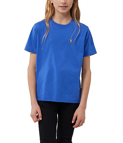 Psycho Bunny Big Kids 5-20 Short Sleeve Classic Crew Neck Tee