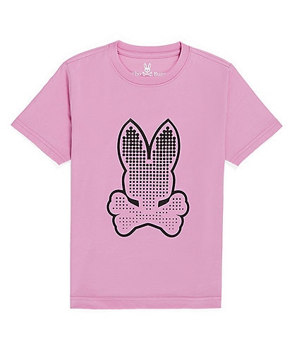 Psycho Bunny Big Kids 5-20 Short Sleeve Graphic Tee