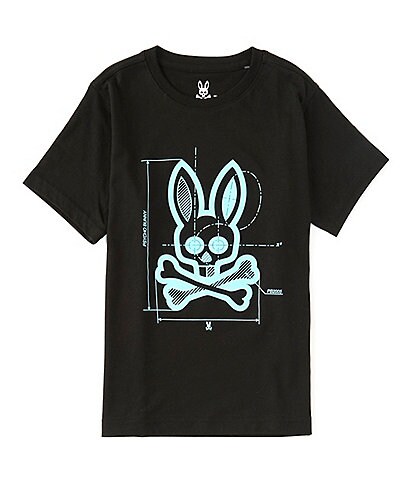 Psycho Bunny Big Kids 7-20 Short-Sleeve Depoe Short-Sleeve Tee