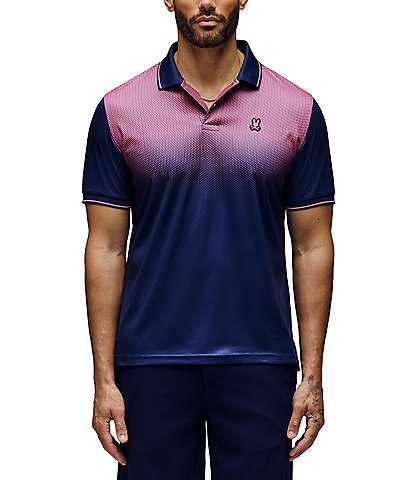 Psycho Bunny Bruce Sport Short Sleeve Polo Shirt