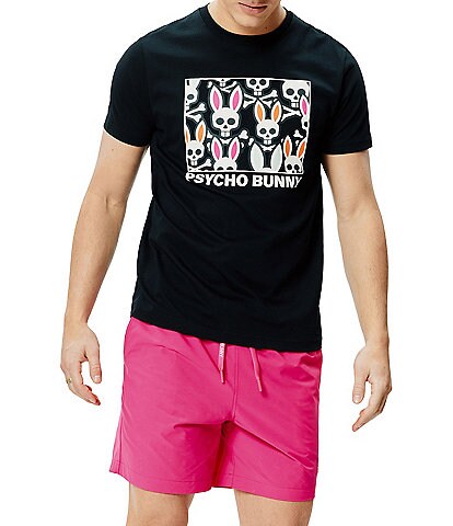 Psycho Bunny Byron Graphic Short Sleeve T-Shirt