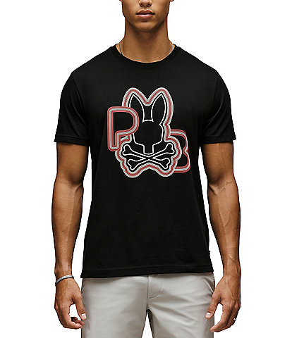 Psycho Bunny Carlo Graphic Short Sleeve T-Shirt