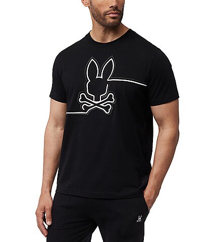Psycho Bunny Chester Embroidered Graphic Short Sleeve T-Shirt
