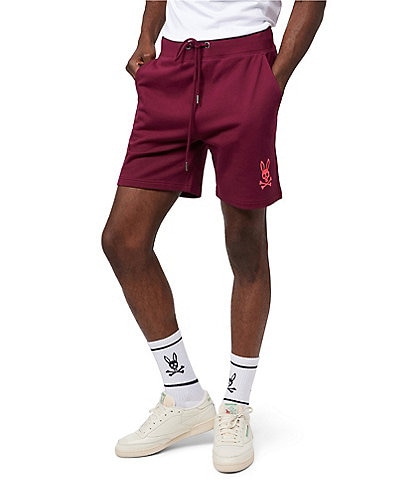 Psycho Bunny Chicago 7#double; Inseam Sweatshorts