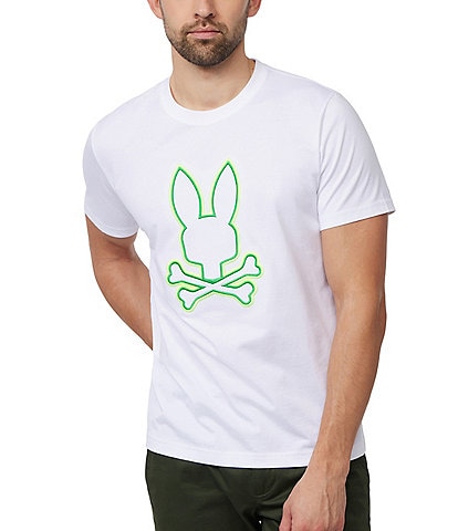 Psycho Bunny Colton Embroidered Graphic Short Sleeve T-Shirt
