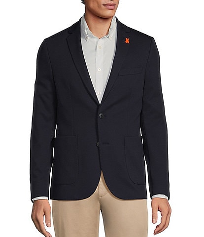 Psycho Bunny Contemporary Fit Wilton Solid Textured Sport Coat