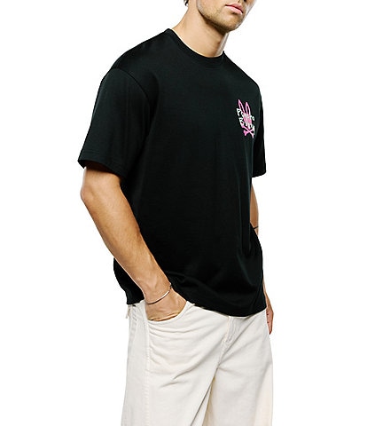 Psycho Bunny Duncan Relaxed Fit Short Sleeve T-Shirt