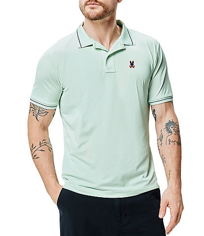Psycho Bunny Edwin Sport Short Sleeve Polo Shirt