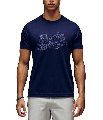 Psycho Bunny Elias Graphic Short Sleeve T-Shirt
