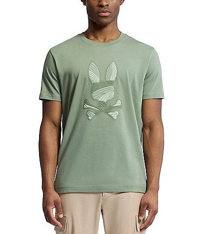 Psycho Bunny Embroidered Baxter Short Sleeve T-Shirt