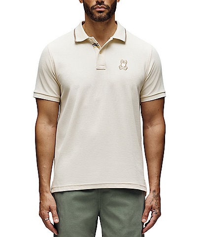Psycho Bunny Fenley Pique Short Sleeve Polo Shirt