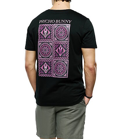 Psycho Bunny Frank Back Graphic Short Sleeve T-Shirt