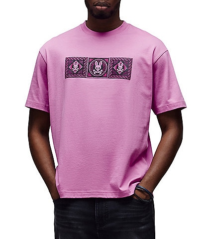 Psycho Bunny Frank Relaxed Fit Short Sleeve T-Shirt