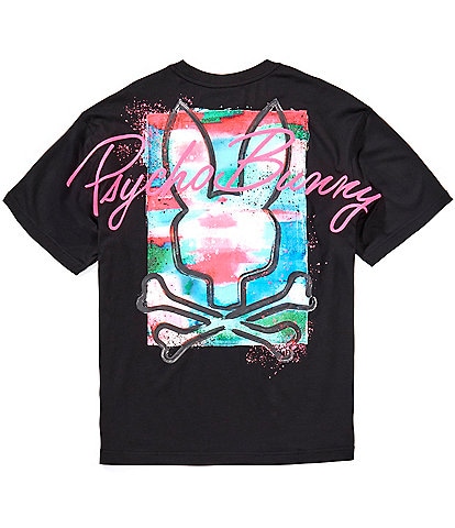 Psycho Bunny Isaac Relaxed Fit Short Sleeve T-Shirt