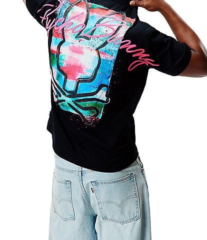 Psycho Bunny Isaac Relaxed Fit Short Sleeve T-Shirt