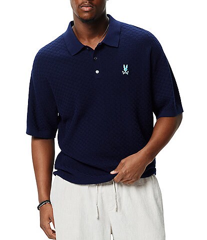 Psycho Bunny Jace Relaxed Fit Short Sleeve Polo Shirt