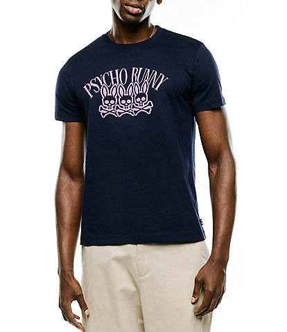 Psycho Bunny Jerry Graphic Short Sleeve T-Shirt
