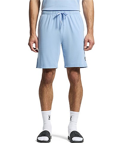 Psycho Bunny Jersey Lounge Embroidered Bunny Drawstring Shorts