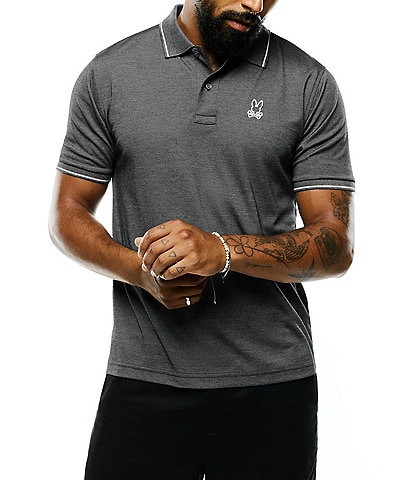 Psycho Bunny Joji Performance Short Sleeve Polo Shirt