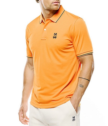 Psycho Bunny Joji Performance Short Sleeve Polo Shirt