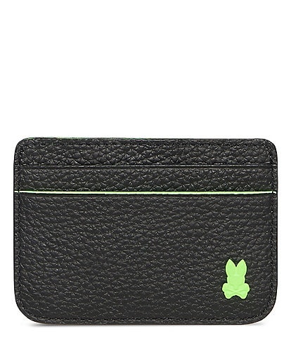 Psycho Bunny Leather Card Case