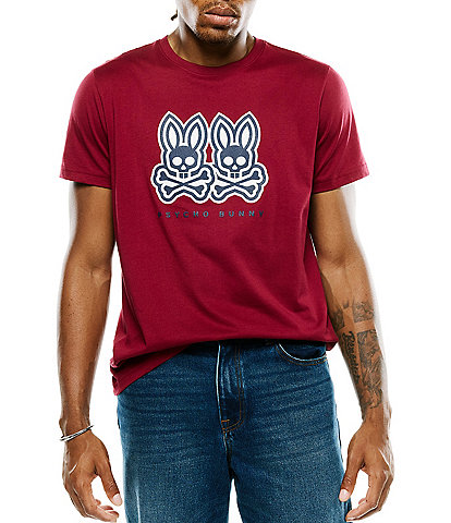 Psycho Bunny Ledger Graphic Short Sleeve T-Shirt