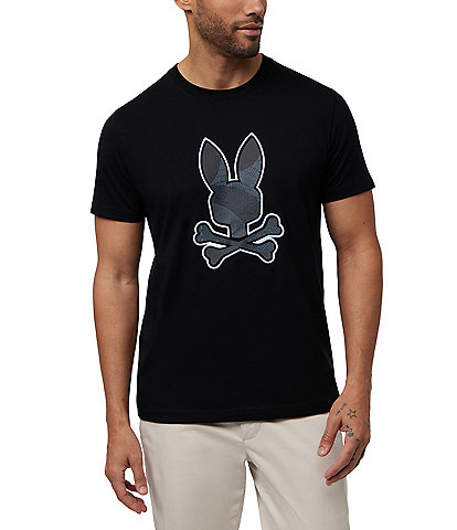 Psycho Bunny Lenox Embroidered Graphic Short Sleeve T-Shirt