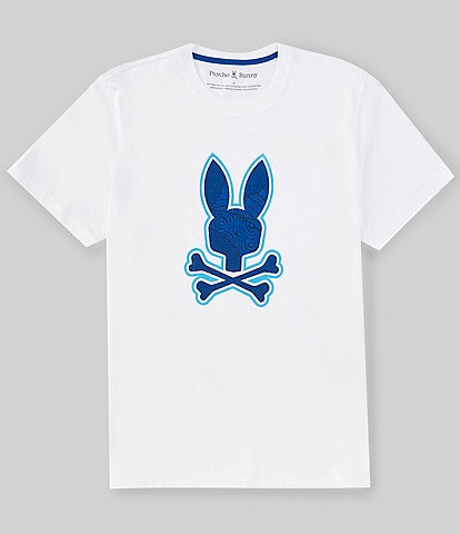 Psycho Bunny Lenox Short Sleeve Graphic  T-Shirt