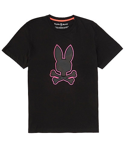 Psycho Bunny Lenox Short Sleeve Graphic  T-Shirt