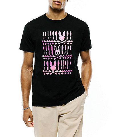Psycho Bunny Lewis Graphic Short Sleeve T-Shirt