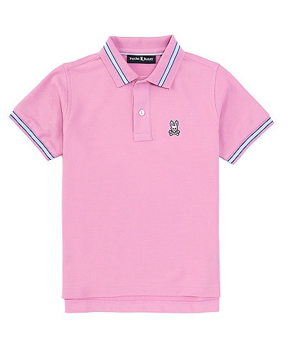 Psycho Bunny Little Boys 2T-6 Short Sleeve  Irving Pique Polo Shirt