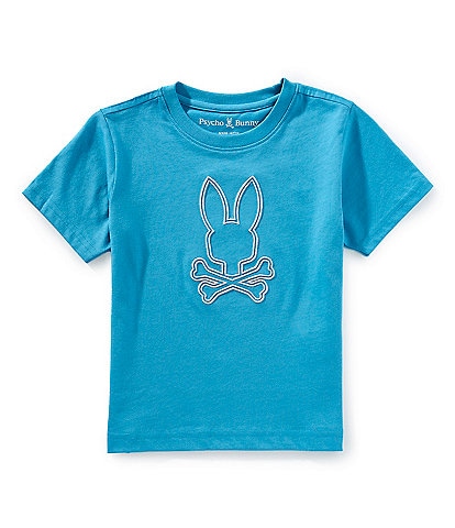 Psycho Bunny Little Boys 2T-6 Short Sleeve Durango Graphic T-Shirt