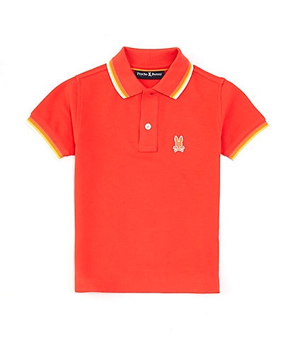 Psycho Bunny Little Boys 2T-6 Short Sleeve Granbury Pique Polo Shirt