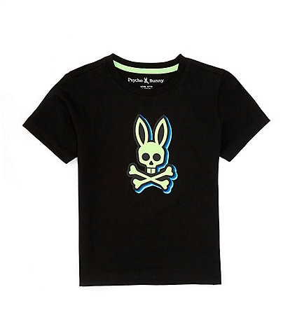 Psycho Bunny Little Boys 2T-6 Short Sleeve Sanderson Graphic T-Shirt