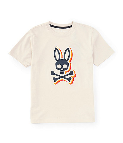 Psycho Bunny Little Boys 2T-6 Short Sleeve Sanderson Graphic T-Shirt