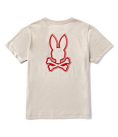 Psycho Bunny Little Boys 2T-6 Short Sleeve Walter Embroidered Logo T-Shirt