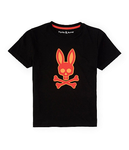 Psycho Bunny Little Boys 2T-6 Short Sleeve Wellington Graphic T-Shirt