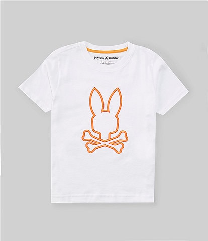 Psycho Bunny Little Boys 5-6 Short Sleeve Floyd Graphic T-Shirt