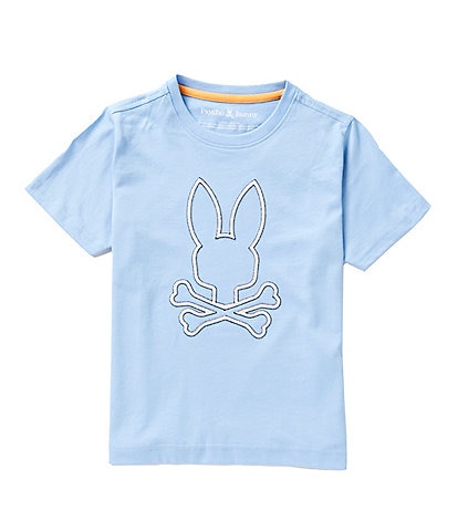 Psycho Bunny Little Boys 5-6 Short Sleeve Floyd Graphic T-Shirt