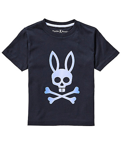 Psycho Bunny Little Boys 5-6 Short Sleeve Norwood Graphic T-Shirt