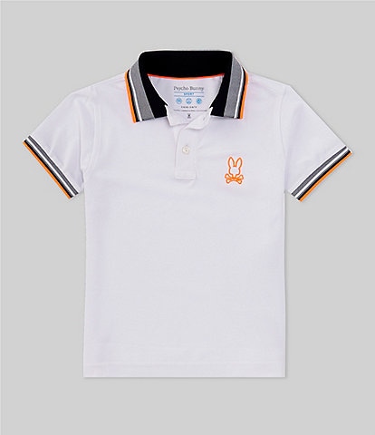 Psycho Bunny Little Boys 5-6 Short Sleeve Portland Sport Mesh Polo Shirt