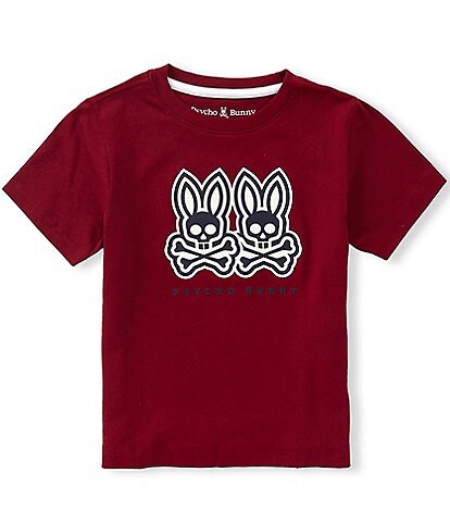 Psycho Bunny Little Boys Ledger Graphic T-Shirt