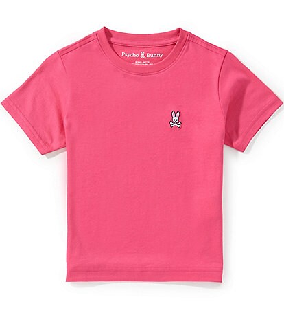 Psycho Bunny Little Boys Short Sleeve Classic T-Shirt